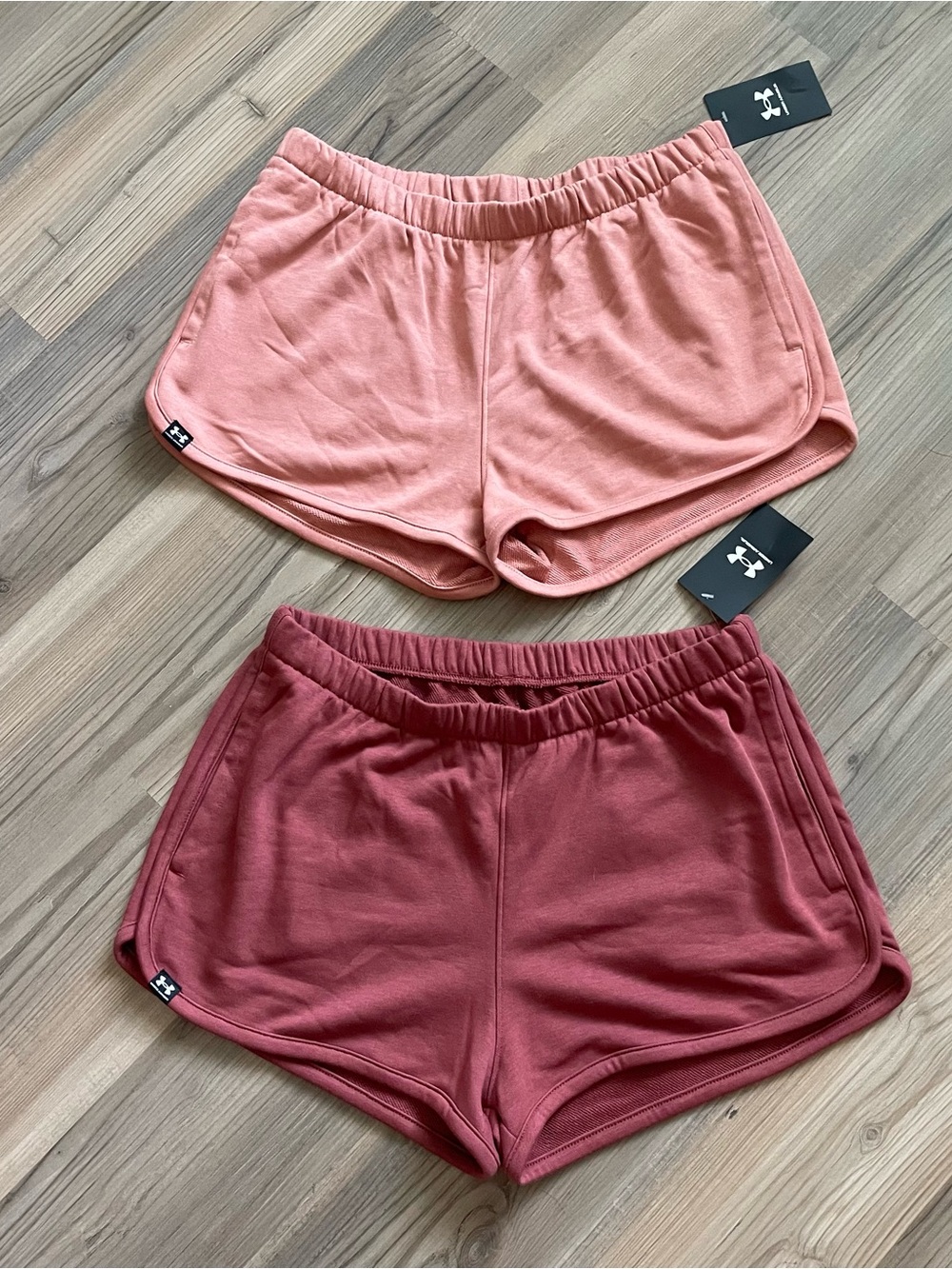 Set of 2 Under Armour Rival Athletic Shorts Size Large NWT